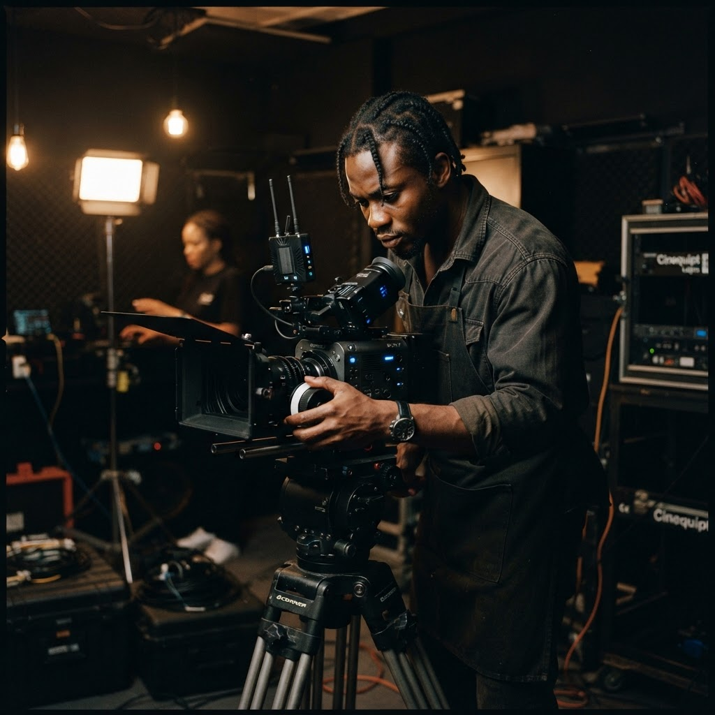 Behind the scenes content production